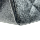 シャネル CHANEL ダイアナ25 A01165 3番台 ブラック ゴールド金具 キャビアスキン レディース ショルダーバッグ