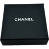 シャネル CHANEL ココマークオーバルブローチ ブラック ゴールド金具 ラムスキン/メタル アクセサリー