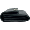 シャネル CHANEL ボーイシャネル ロングフラップウォレット A80286 23番台 ブラック シルバー金具 キャビアスキン レディース 長財布