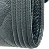 シャネル CHANEL ボーイシャネル ロングフラップウォレット A80286 23番台 ブラック シルバー金具 キャビアスキン レディース 長財布