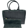 ボッテガ・ヴェネタ BOTTEGA VENETA スモールアルコトート 652867 ブラック レザー レディース トートバッグ