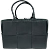 ボッテガ・ヴェネタ BOTTEGA VENETA スモールアルコトート 652867 ブラック レザー レディース トートバッグ