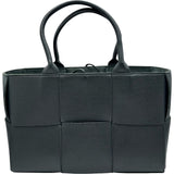 ボッテガ・ヴェネタ BOTTEGA VENETA スモールアルコトート 652867 ブラック レザー レディース トートバッグ