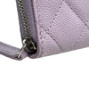 シャネル CHANEL マトラッセコインケース AP3830 パープル シルバー金具 キャビアスキン レディース コインケース