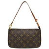 ルイ・ヴィトン LOUIS VUITTON ポシェットアクセソワール M51980 ブラウン モノグラム・キャンバス レディース ショルダーバッグ