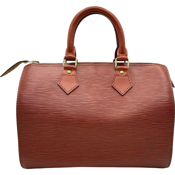 ルイ・ヴィトン LOUIS VUITTON スピーディ25 M43013 ケニアブラウン