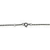 ティファニー TIFFANY＆CO ロゴプレート ネックレス ホワイトゴールド 750 ダイヤモンド ジュエリー