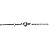 ティファニー TIFFANY＆CO ロゴプレート ネックレス ホワイトゴールド 750 ダイヤモンド ジュエリー