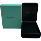 ティファニー TIFFANY＆CO ロゴプレート ネックレス ホワイトゴールド 750 ダイヤモンド ジュエリー