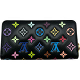 ルイ・ヴィトン LOUIS VUITTON LV×TM ジッピー・ウォレット M14096 マルチカラー/ノワール モノグラムキャンバス レディース 長財布