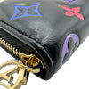 ルイ・ヴィトン LOUIS VUITTON LV×TM ジッピー・ウォレット M14096 マルチカラー/ノワール モノグラムキャンバス レディース 長財布