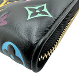 ルイ・ヴィトン LOUIS VUITTON LV×TM ジッピー・ウォレット M14096 マルチカラー/ノワール モノグラムキャンバス レディース 長財布