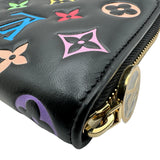 ルイ・ヴィトン LOUIS VUITTON LV×TM ジッピー・ウォレット M14096 マルチカラー/ノワール モノグラムキャンバス レディース 長財布