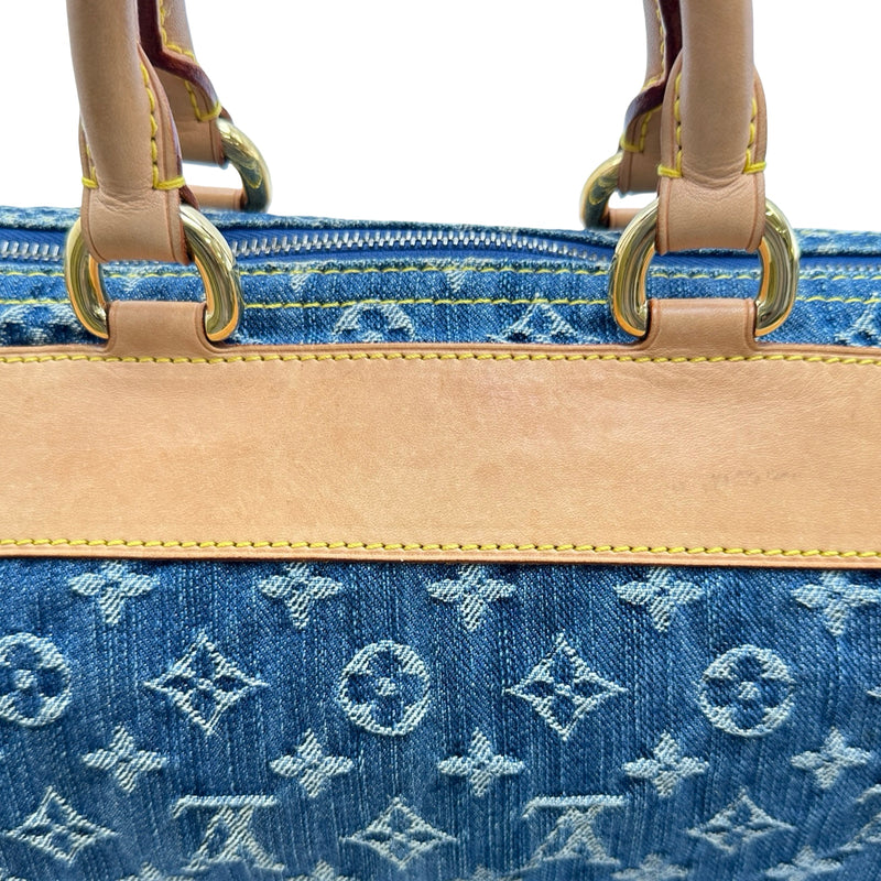 ルイ・ヴィトン LOUIS VUITTON ネオスピーディ M95019 ブルー デニム