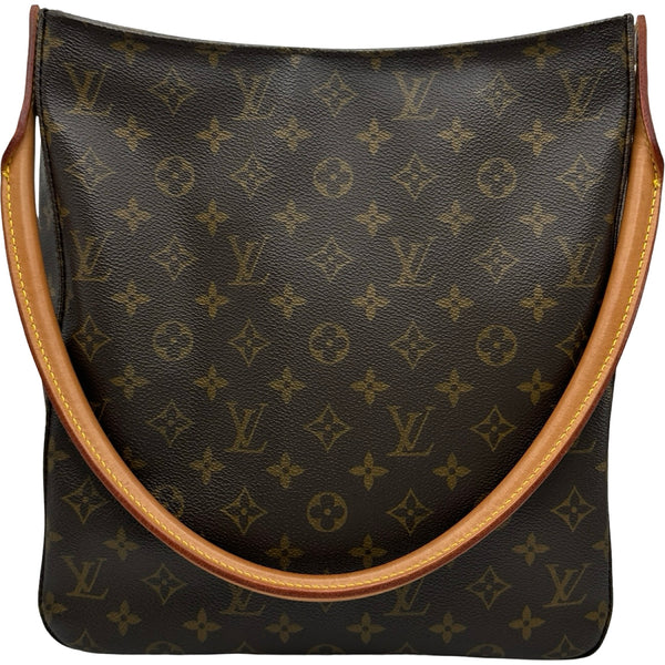 ルイヴィトン ハンドバッグ ワンハンド M51145 ルーピングGM モノグラム ルイ・ヴィトン LOUIS VUITTON ルーピングGM M51145 ブラウン