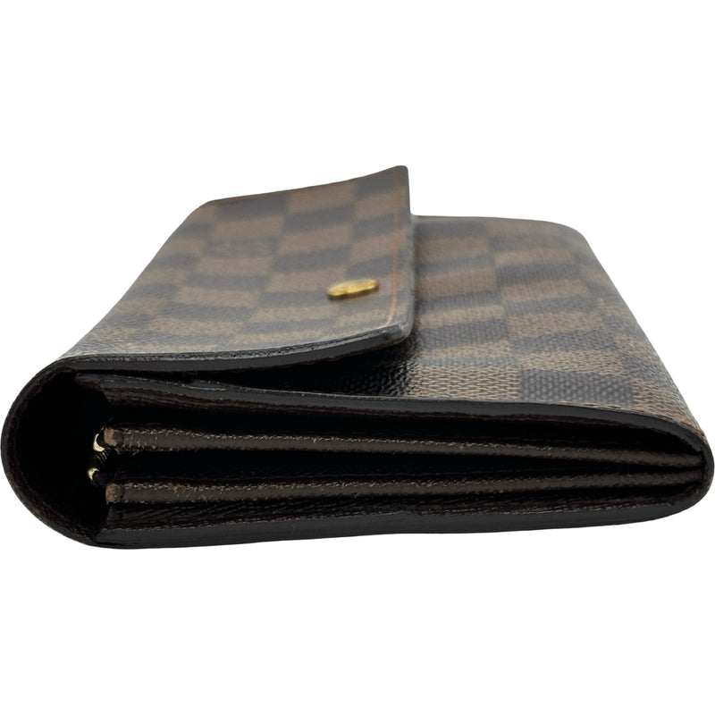 ルイ・ヴィトン LOUIS VUITTON ポルトフォイユ・サラ N61374 ブラウン