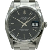 ロレックス ROLEX オイスターパーペチュアルデイト 15200 ブラック ステンレススチール 自動巻き ユニセックス 腕時計