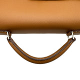 エルメス HERMES ケリーデベッシュ34 L刻印 ゴールド シルバー金具 エプソン メンズ ビジネスバッグ