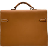 エルメス HERMES ケリーデベッシュ34 L刻印 ゴールド シルバー金具 エプソン メンズ ビジネスバッグ