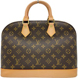 ルイ・ヴィトン LOUIS VUITTON アルマ M51130 ブラウン モノグラム ・キャンバス レディース ハンドバッグ