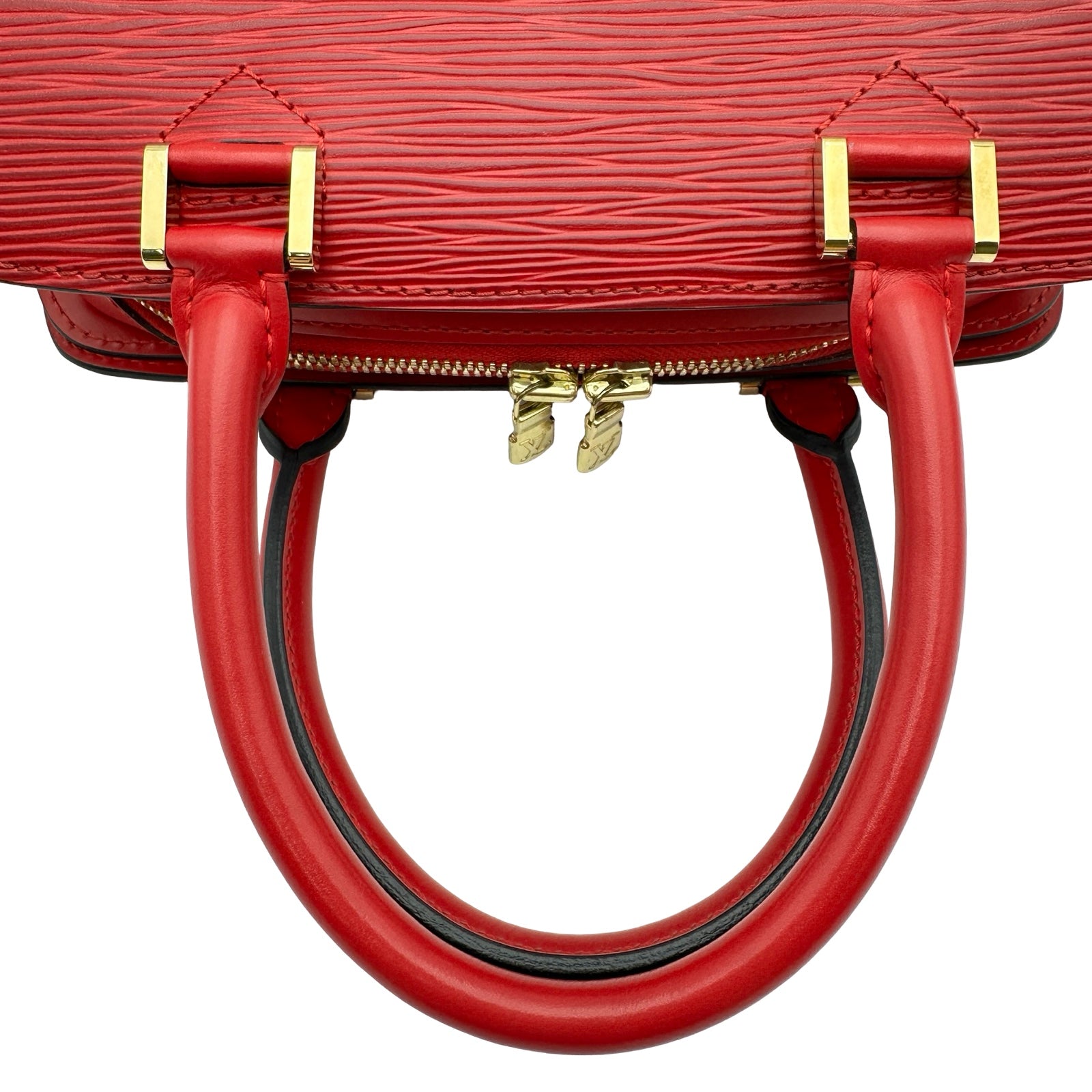 ルイ・ヴィトン LOUIS VUITTON ポンヌフ M52057 レッド エピレザー