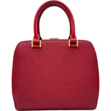 ルイ・ヴィトン LOUIS VUITTON ポンヌフ M52057 レッド エピレザー レディース ハンドバッグ