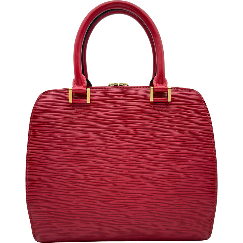 ルイ・ヴィトン LOUIS VUITTON ポンヌフ M52057 レッド エピレザー
