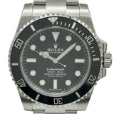ロレックス ROLEX サブマリーナノンデイト 114060 ブラック ステンレススチール 自動巻き メンズ 腕時計