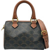 セリーヌ CELINE トリオンフ スモールボストン 113772 タン ゴールド金具 トリオンフキャンバス/カーフ レディース ショルダーバッグ