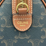 セリーヌ CELINE トリオンフ スモールボストン 113772 タン ゴールド金具 トリオンフキャンバス/カーフ レディース ショルダーバッグ
