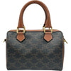 セリーヌ CELINE トリオンフ スモールボストン 113772 タン ゴールド金具 トリオンフキャンバス/カーフ レディース ショルダーバッグ