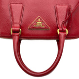 プラダ PRADA プロムナードミニ2WAYハンドバッグ BL0838 レッド ゴールド金具 サフィアーノヴェルニ レディース ショルダーバッグ