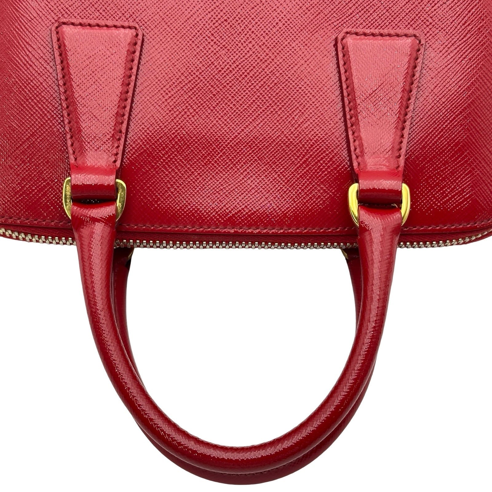 プラダ PRADA プロムナードミニ2WAYハンドバッグ BL0838 レッド