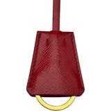 プラダ PRADA プロムナードミニ2WAYハンドバッグ BL0838 レッド ゴールド金具 サフィアーノヴェルニ レディース ショルダーバッグ