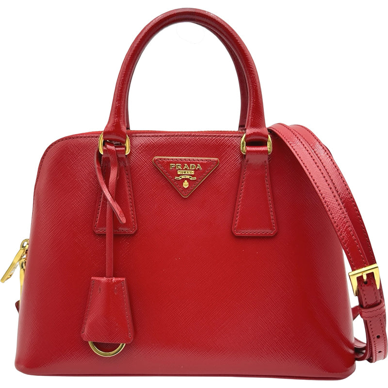 プラダ PRADA プロムナードミニ2WAYハンドバッグ BL0838 レッド