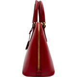 プラダ PRADA プロムナードミニ2WAYハンドバッグ BL0838 レッド ゴールド金具 サフィアーノヴェルニ レディース ショルダーバッグ