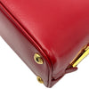 プラダ PRADA プロムナードミニ2WAYハンドバッグ BL0838 レッド ゴールド金具 サフィアーノヴェルニ レディース ショルダーバッグ