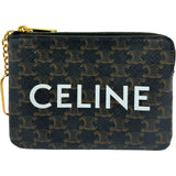 セリーヌ CELINE コインパース 10C662CA2 ブラウン ゴールド金具 トリオンフキャンバス レディース ポーチ