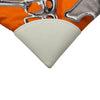 エルメス HERMES シルキーシティPM ▢O刻印 オレンジ/アイボリー シルバー金具 シルク/エバーカラー レディース ショルダーバッグ