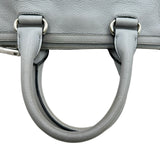 プラダ PRADA ロゴ2WAYバッグ 1BB022 グレー シルバー金具 レザー レディース ショルダーバッグ