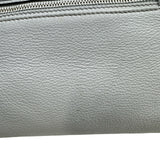 プラダ PRADA ロゴ2WAYバッグ 1BB022 グレー シルバー金具 レザー レディース ショルダーバッグ