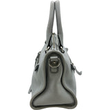 プラダ PRADA ロゴ2WAYバッグ 1BB022 グレー シルバー金具 レザー レディース ショルダーバッグ