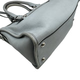 プラダ PRADA ロゴ2WAYバッグ 1BB022 グレー シルバー金具 レザー レディース ショルダーバッグ