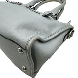 プラダ PRADA ロゴ2WAYバッグ 1BB022 グレー シルバー金具 レザー レディース ショルダーバッグ