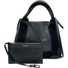 バレンシアガ BALENCIAGA ネイビーカバスXS 390346 ブラック シルバー金具 レザー レディース ショルダーバッグ