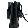 バレンシアガ BALENCIAGA ネイビーカバスXS 390346 ブラック シルバー金具 レザー レディース ショルダーバッグ