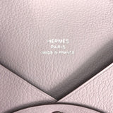 エルメス HERMES カルヴィ U刻 モーヴペール シルバー金具 エヴァーカラー レディース カードケース