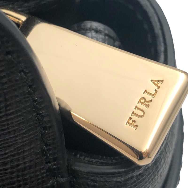 フルラ FURLA 2Way ハンドバッグ ブラック  レザー レディース ハンドバッグ