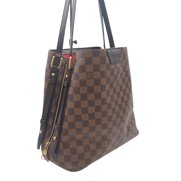 ルイ・ヴィトン LOUIS VUITTON カバ・リヴィントン N41108 エベヌ ダミエ レディース トートバッグ