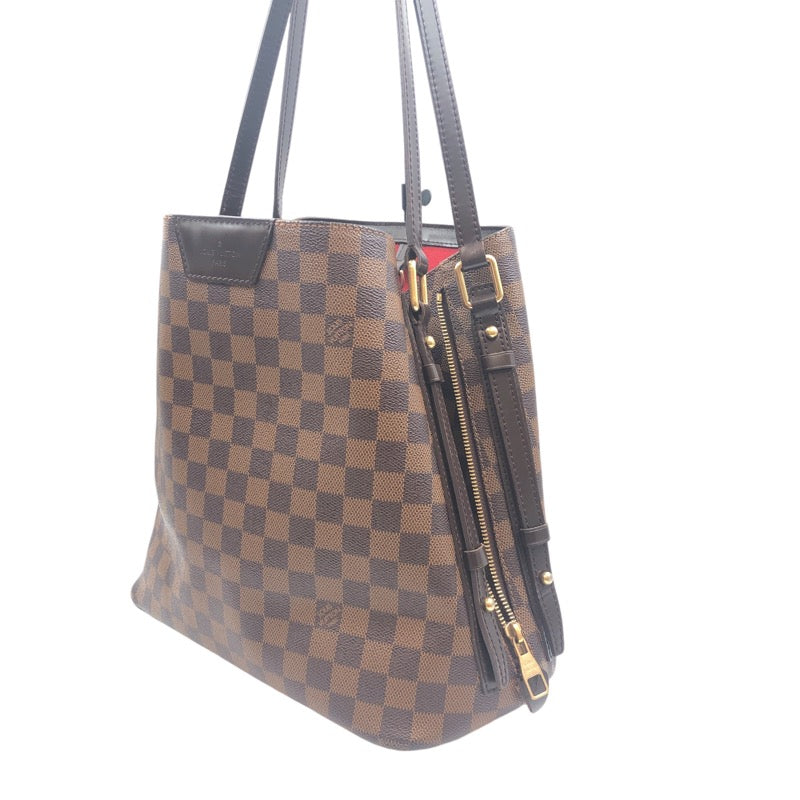 ルイ・ヴィトン LOUIS VUITTON カバ・リヴィントン N41108 エベヌ ダミエ レディース トートバッグ